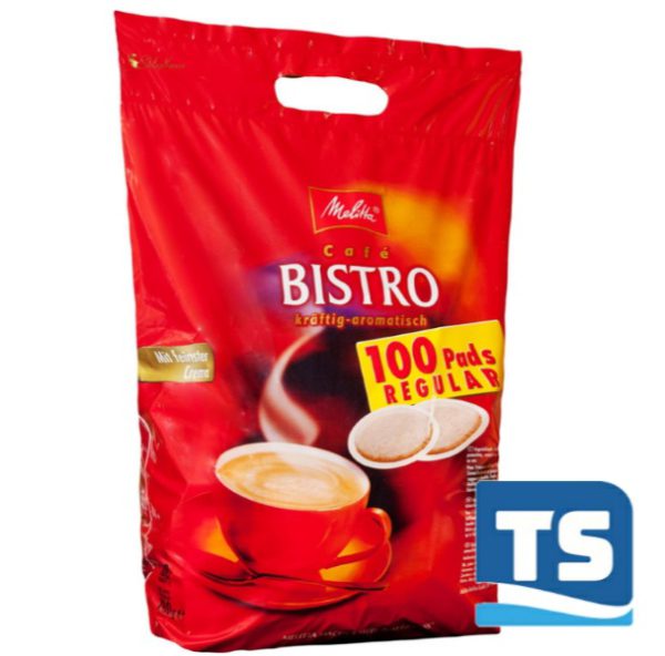 Melitta Kaffeepads Bistro Regular Megabeutel 100 Pads