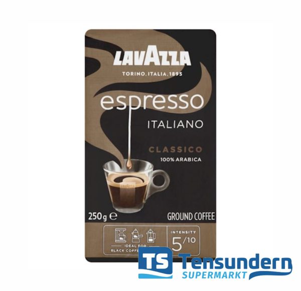 Lavazza Espresso Italiano Classico gemahlen 250 Gramm