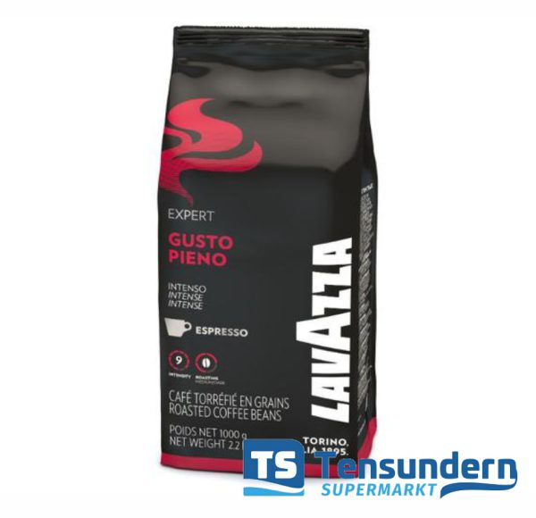 Lavazza Expert Gusto Pieno Bohnen 1000 Gramm