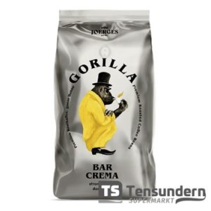 Gorilla Bar Crema 1000 Gramm Bohnen