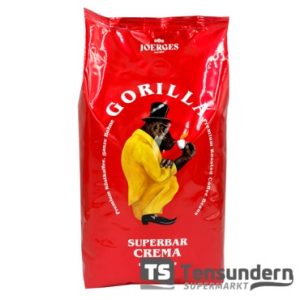Gorilla Superbar Crema 1000 Gramm Bohnen