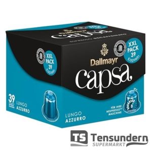 Dallmayr Capsa Lungo Azzurro XXL 39 Kaffee Kapseln