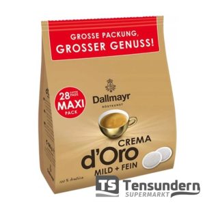 Dallmayr Crema d'Oro Mild + Fein 28 Pads