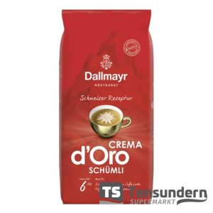Dallmayr Crema d'Oro Schümli Bohnen 1000 Gramm
