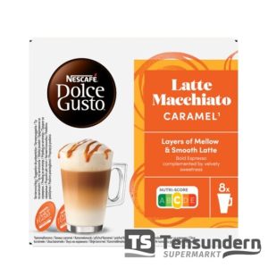 Dolce Gusto Latte Macchiato Caramel 16 Kapseln, 8 Tassen