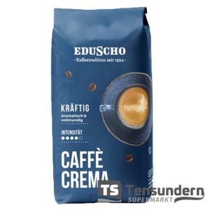 Eduscho Caffé Crema Kräftig Bohnen 1000 Gramm