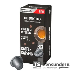 Eduscho Espresso Intensiv 20 Kaffee Kapseln