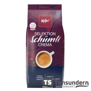 Käfer Selektion Schümli Crema 1000 Gramm Bohnen