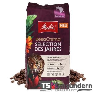 Melitta Bella Crema Selektion des Jahres 1000 Gramm Bohnen