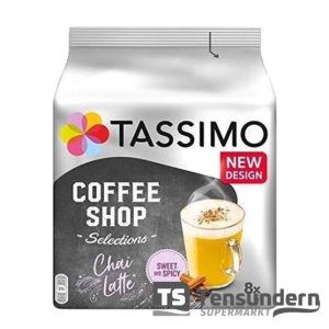 Tassimo Coffee Shop Chai Latte 8 Tassen