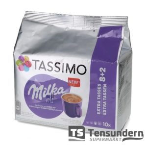 Tassimo Milka 8+2 Kapseln, 10 Tassen