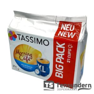 Tassimo Morning Café Mild & Smooth XL 21 Kapseln, 21 Tassen