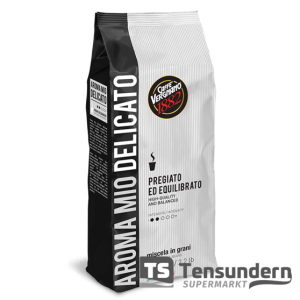 Caffé Vergnano 1882 Aroma Mio Delicato 1000 Gramm Bohnen